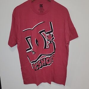 DC Tshirt, Dark Red, Mens XL